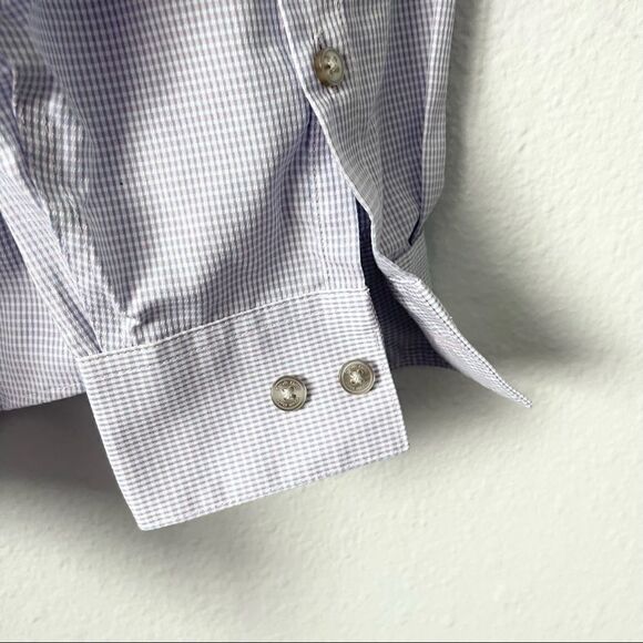 Calvin Klein Men’s Slim Fit Plaid Shirt - Picture 6 of 10